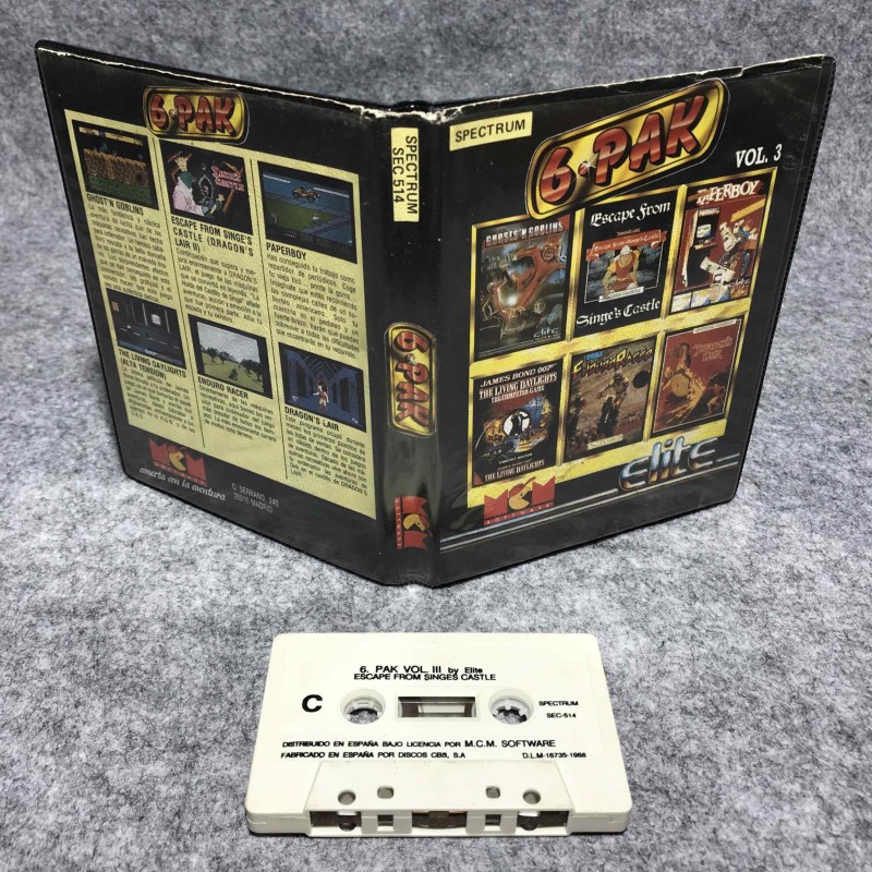 6 PACK VOL 3 SINCLAIR ZX SPECTRUM