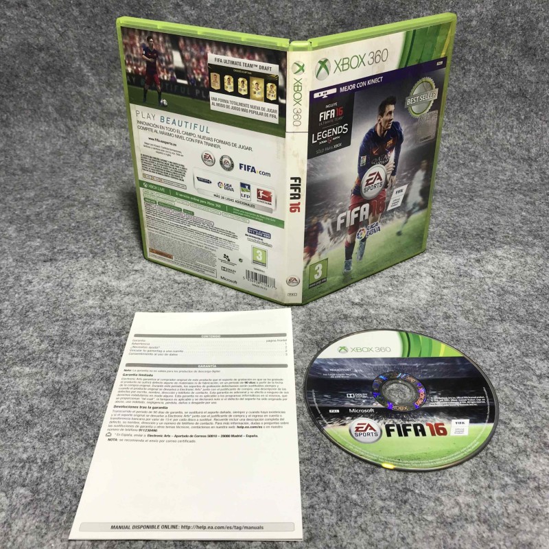 FIFA 16 MICROSOFT XBOX 360