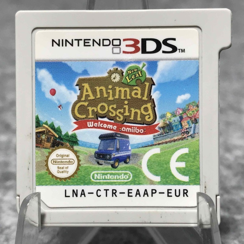 ANIMAL CROSSING NEW LEAF WELCOME AMIIBO NINTENDO 3DS