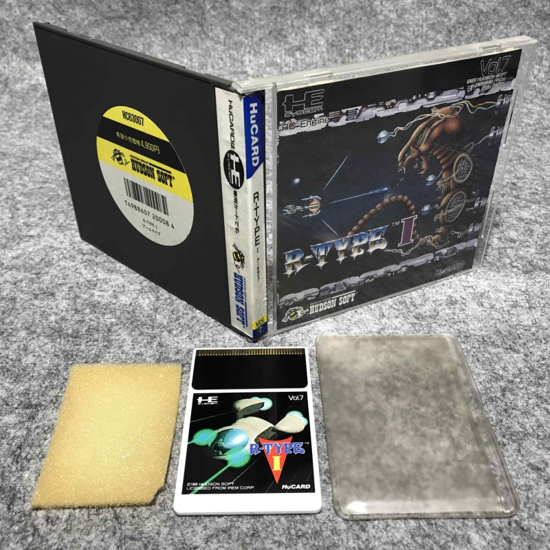 R TYPE I HU CARD JAP NEC PC ENGINE