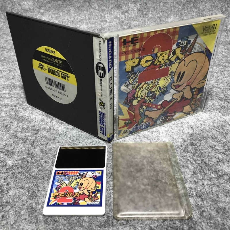 PC KID 2 HU CARD JAP NEC PC ENGINE