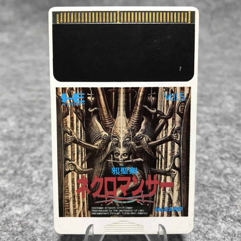 JASEIKEN NECROMANCER HU CARD JAP NEC PC ENGINE