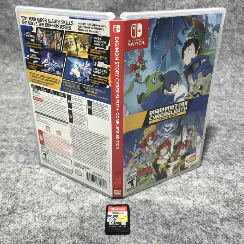DIGIMON STORY CYBER SLUTH COMPLETE EDITION USA NINTENDO SWITCH