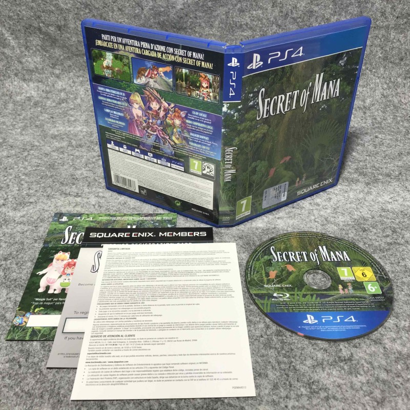 SECRET OF MANA SONY PLAYSTATION 4 PS4