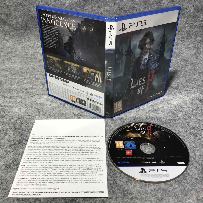 LIES OF P SONY PLAYSTATION 5 PS5