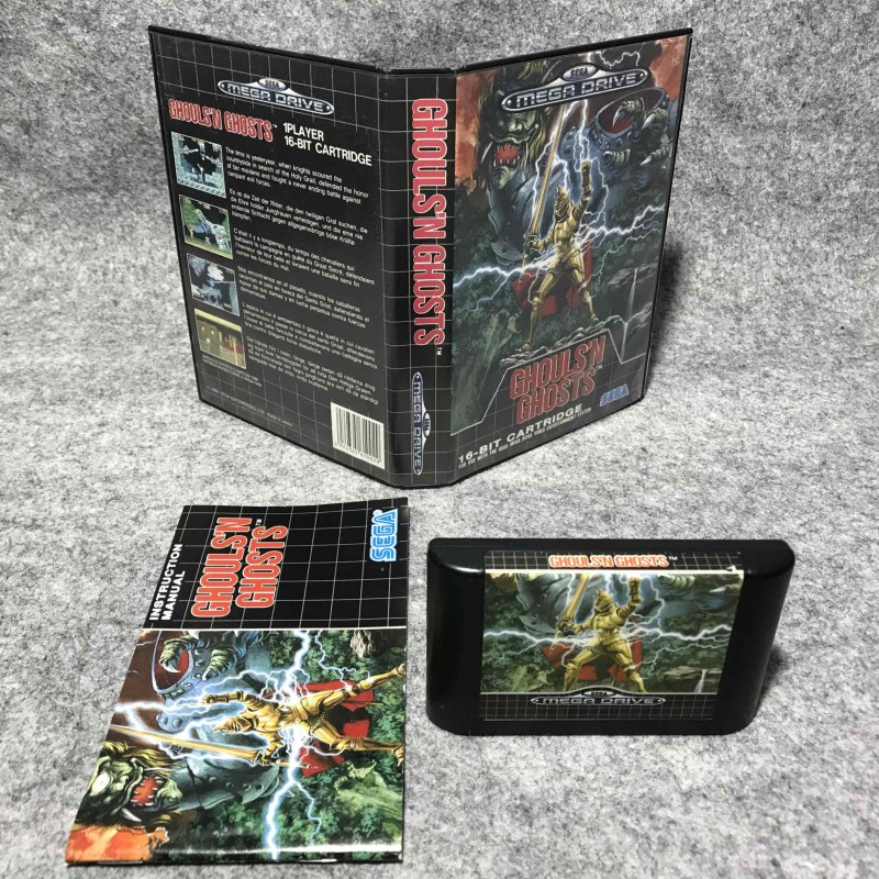 GHOULS N GHOSTS SEGA MEGA DRIVE