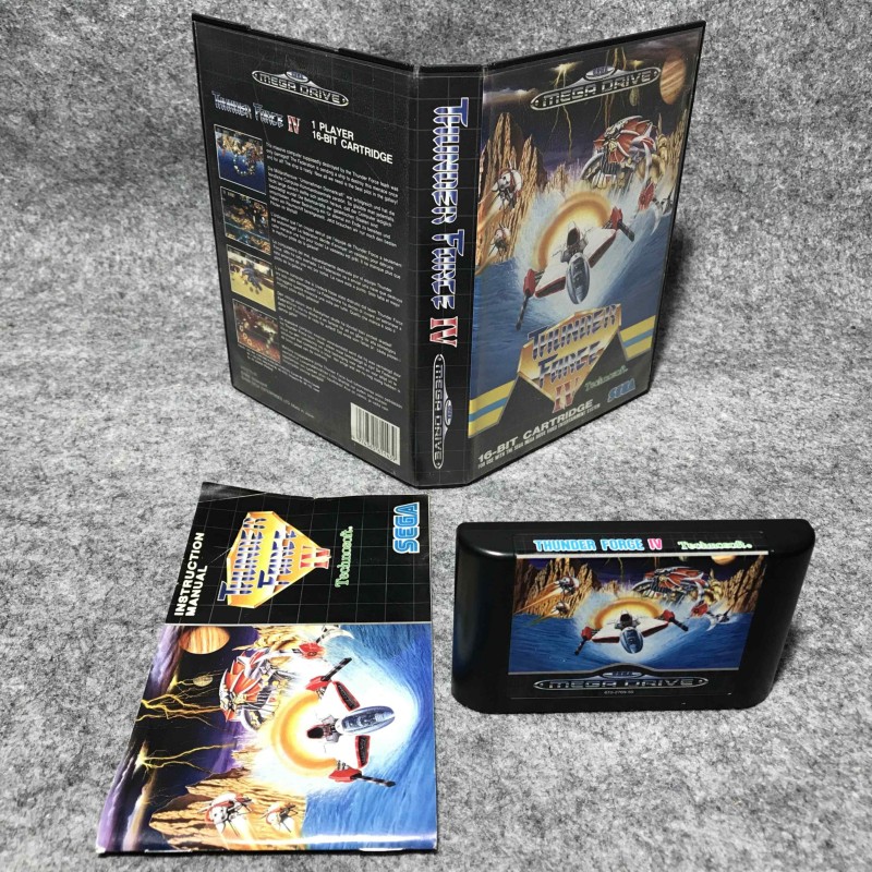 THUNDER FORCE IV SEGA MEGA DRIVE