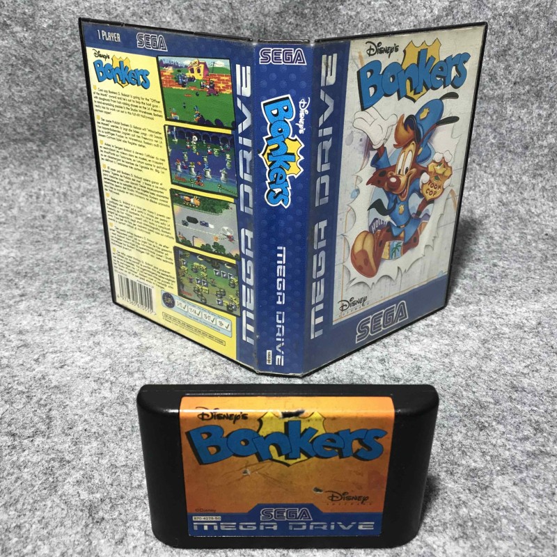 DISNEY BONKERS SEGA MEGA DRIVE