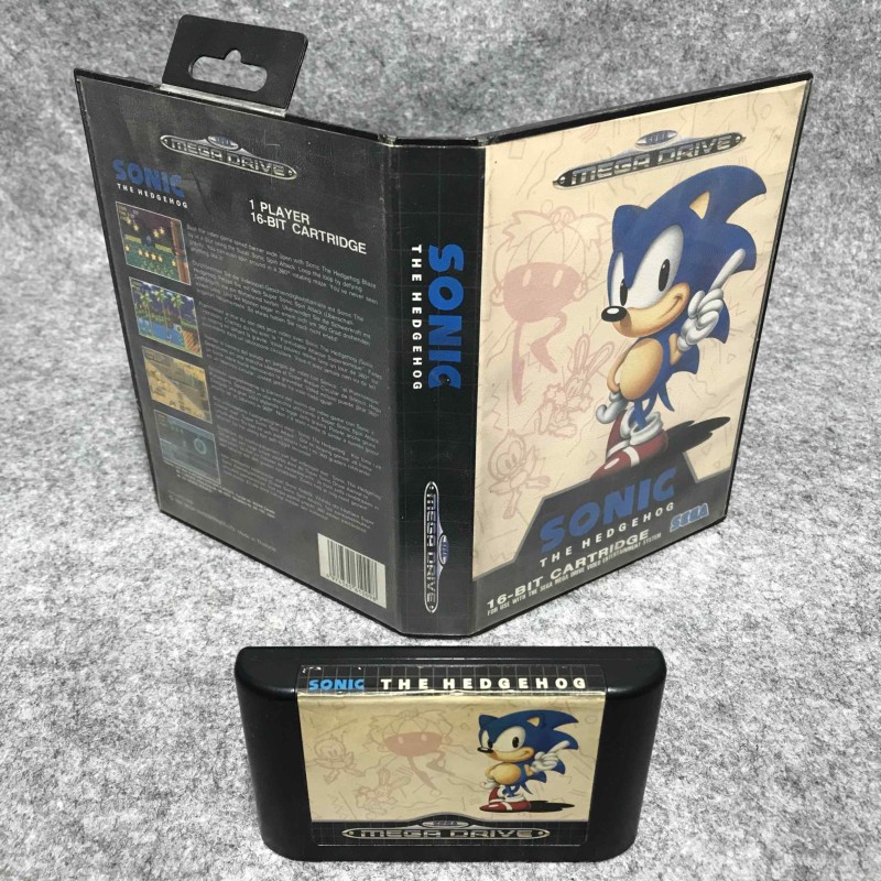 SONIC THE HEDGEHOG SEGA MEGA DRIVE