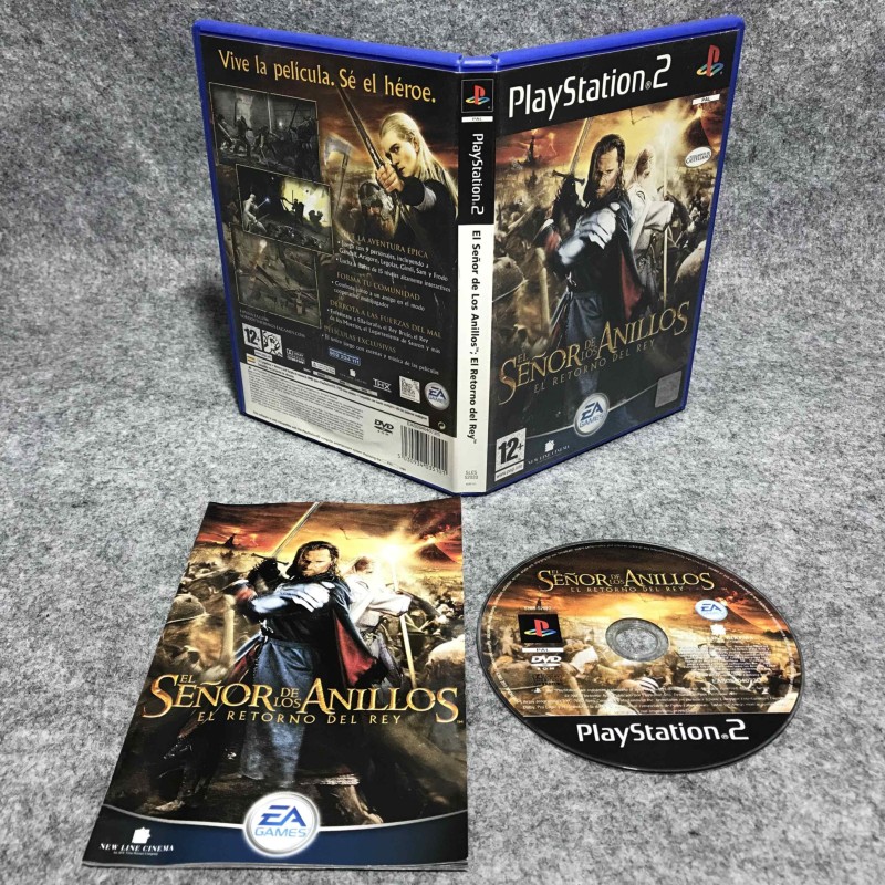 EL SEÑOR DE LOS ANILLOS EL RETORNO DEL REY SONY PLAYSTATION 2 PS2