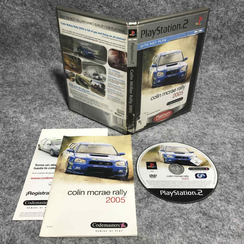 COLIN MCRAE RALLY 2005 SONY PLAYSTATION 2 PS2