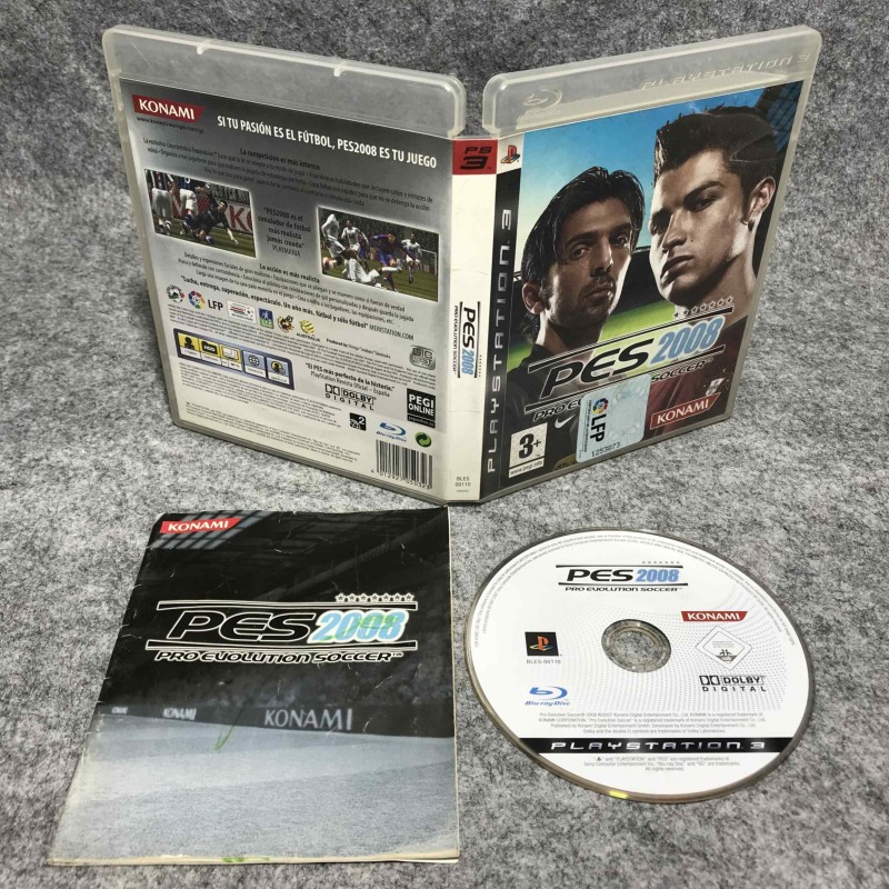 PRO EVOLUTION SOCCER 2008 SONY PLAYSTATION 3 PS3