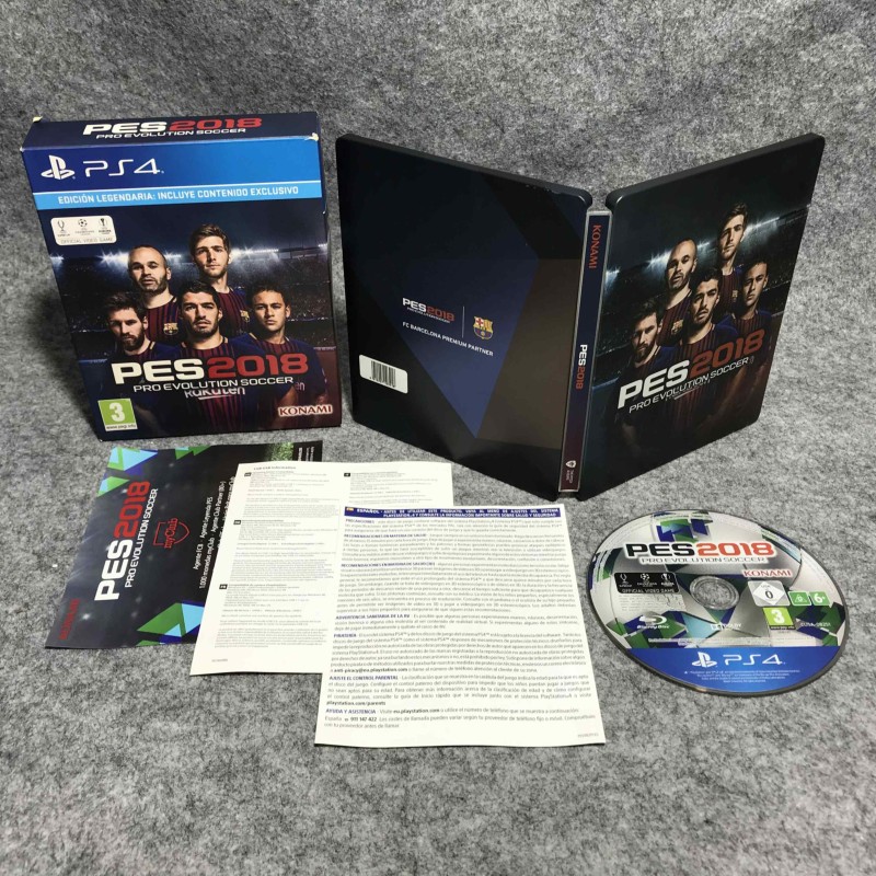 PRO EVOLUTION SOCCER 2018 LEGENDARIA SONY PLAYSTATION 4 PS4