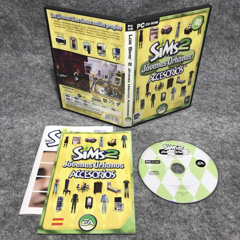 LOS SIMS 2 JOVENES URBANOS ACCESORIOS PC