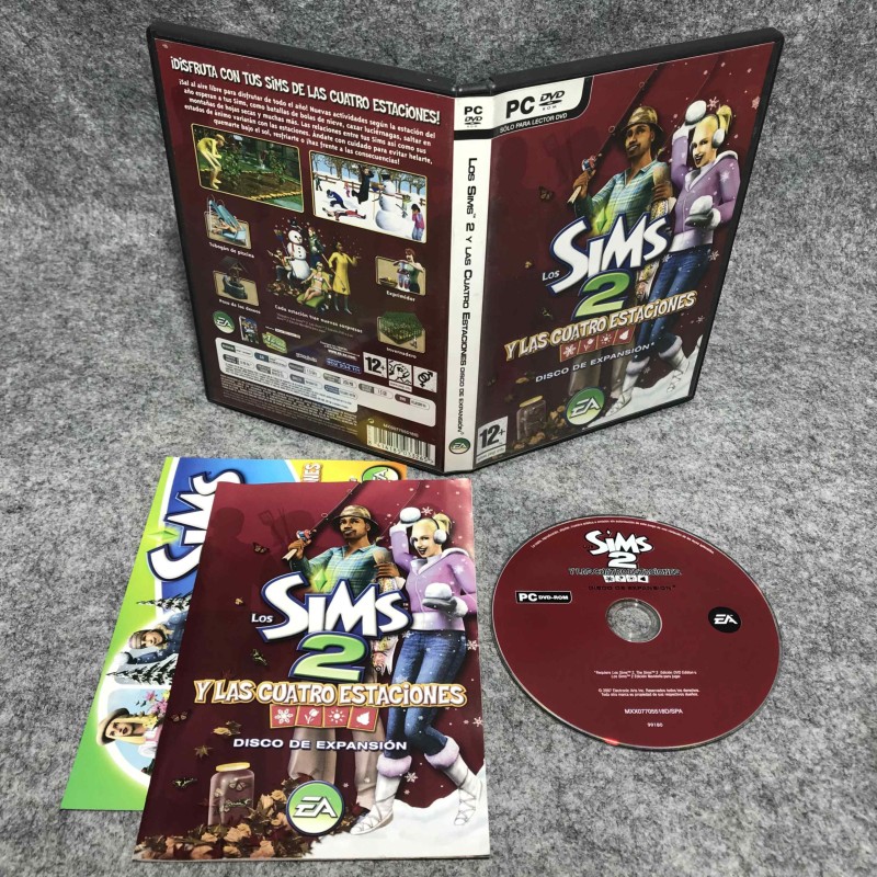 LOS SIMS 2 Y LAS CUATRO ESTACIONES EXPANSION PC