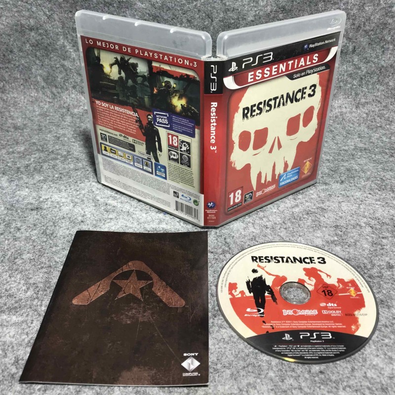RESISTANCE 3 SONY PLAYSTATION 3 PS3