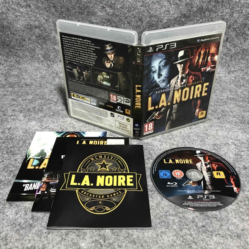 LA NOIRE SONY PLAYSTATION 3 PS3