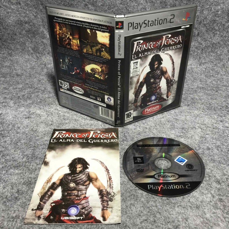 PRINCE OF PERSIA EL ALMA DEL GUERRERO SONY PLAYSTATION 2 PS2
