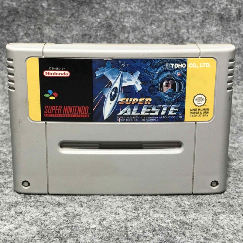 SUPER ALESTE SUPER NINTENDO SNES