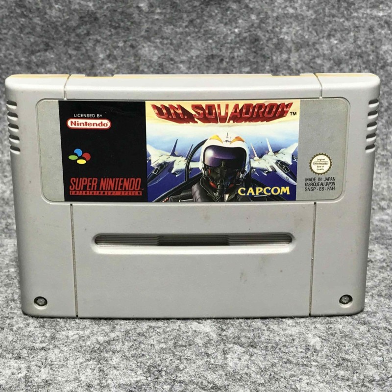 UN SQUADRON SUPER NINTENDO SNES