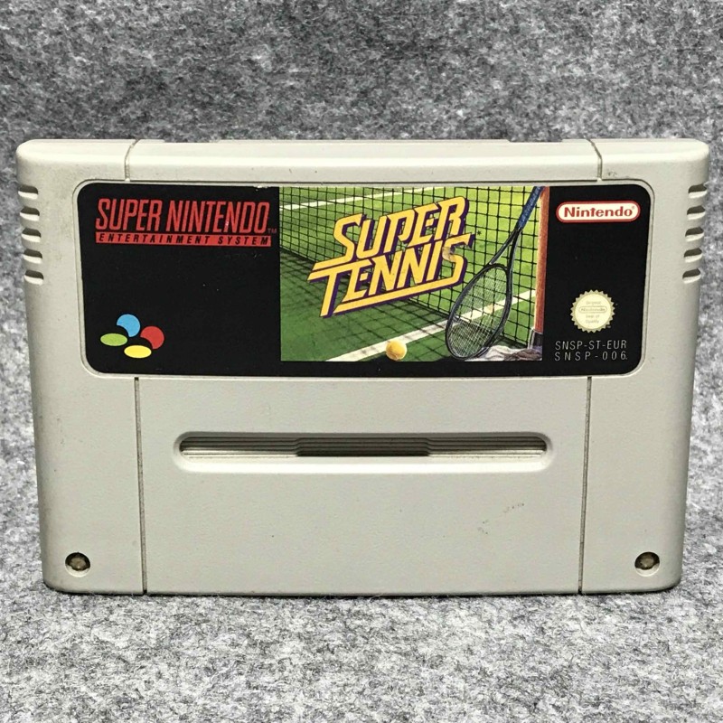 SUPER TENNIS SUPER NINTENDO SNES