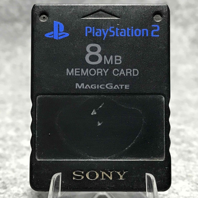 MEMORY CARD OFICIAL 8MB NEGRO SONY PLAYSTATION 2 PS2