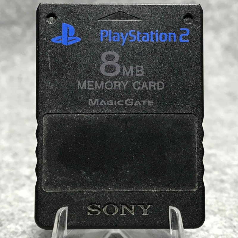 MEMORY CARD OFICIAL 8MB NEGRO SONY PLAYSTATION 2 PS2