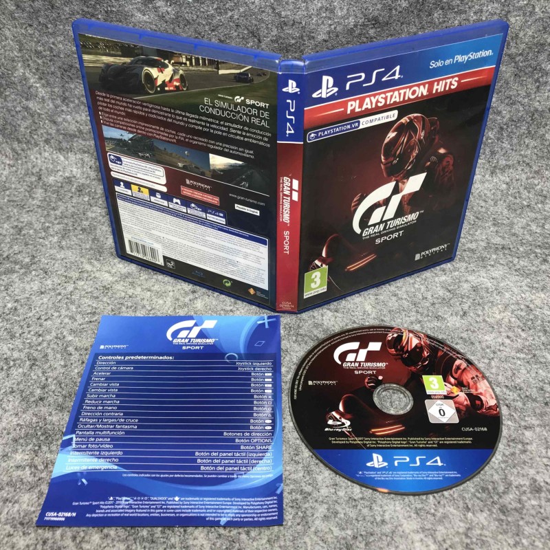 GRAN TURISMO SPORT SONY PLAYSTATION 4 PS4