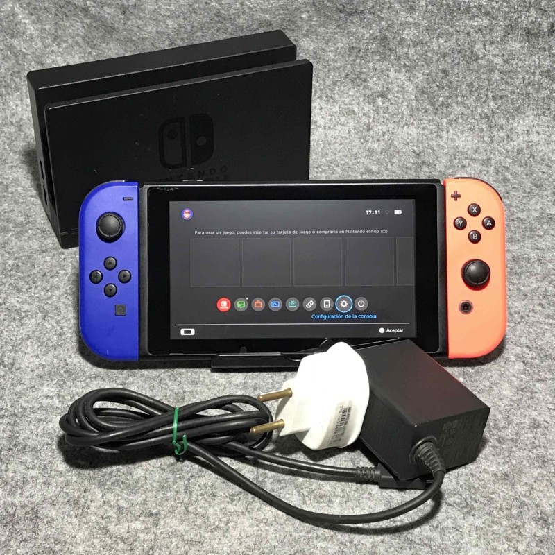 CONSOLA NINTENDO SWITCH 32GB+DOCK+AC