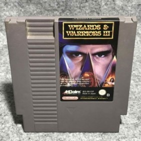 WLIZARDS AND WARRIORS III NINTENDO NES