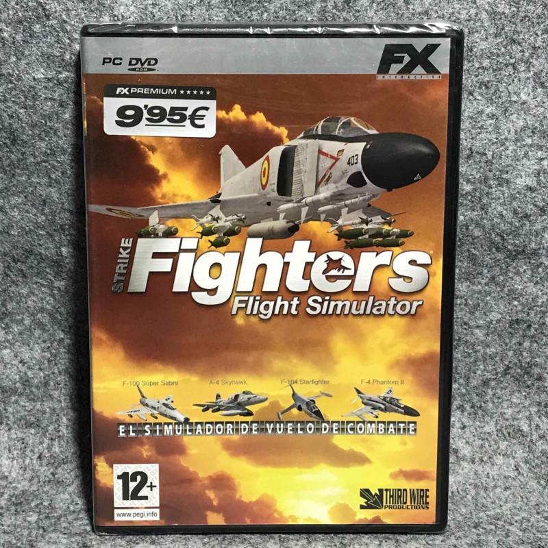 STRIKE FIGHTERS FLIGHT SIMULATOR NUEVO PRECINTADO PC