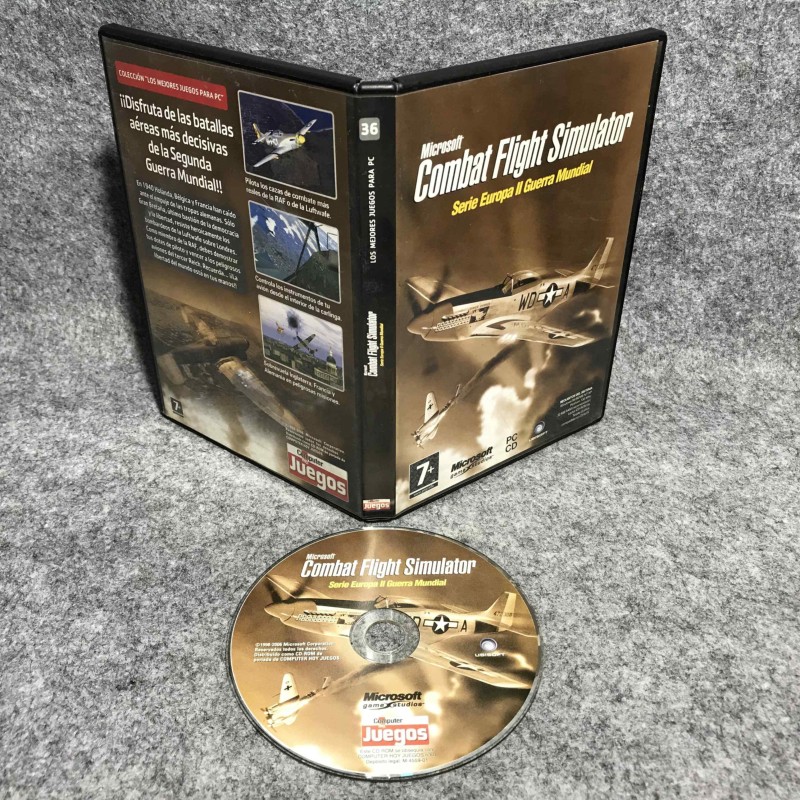 MICROSOFT COMBAT FLIGHT SIMULATOR SERIE EUROPA II GUERRA MUNDIAL PC