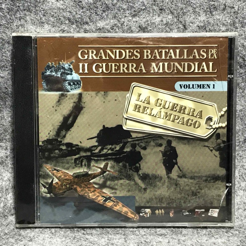 GRANDES BATALLAS DE LA II GUERRA MUNDIAL VOLUMEN 1 LA GUERRA RELAMPAGO NUEVO PRECINTADO PC