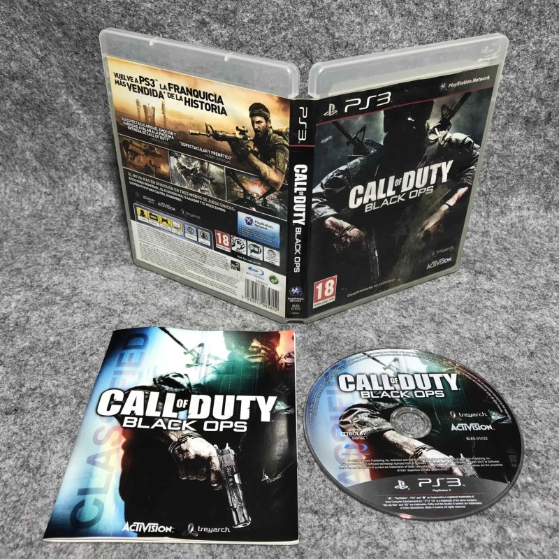 CALL OF DUTY BLACK OPS SONY PLAYSTATION 3 PS3