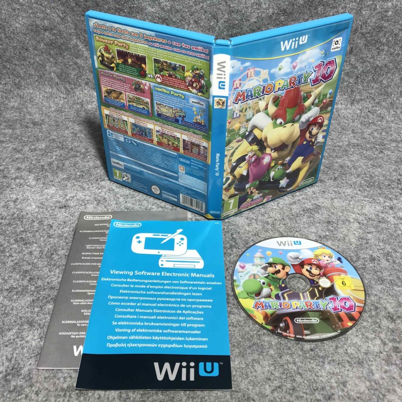 MARIO PARTY 10 NINTENDO WII U