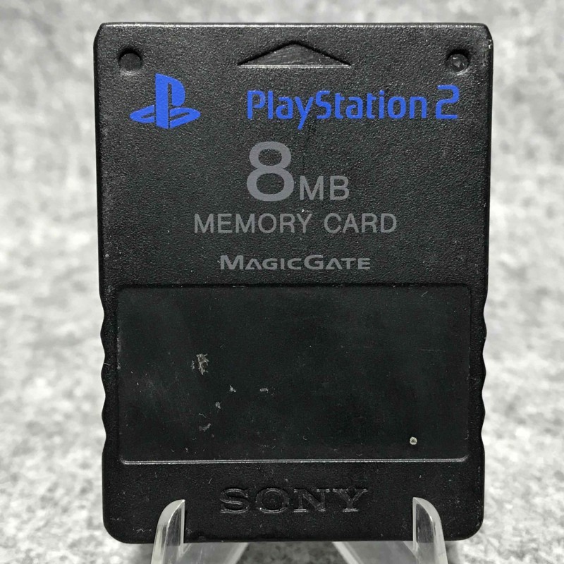 MEMORY CARD OFICIAL NEGRO 8MB SONY PLAYSTATION 2 PS2