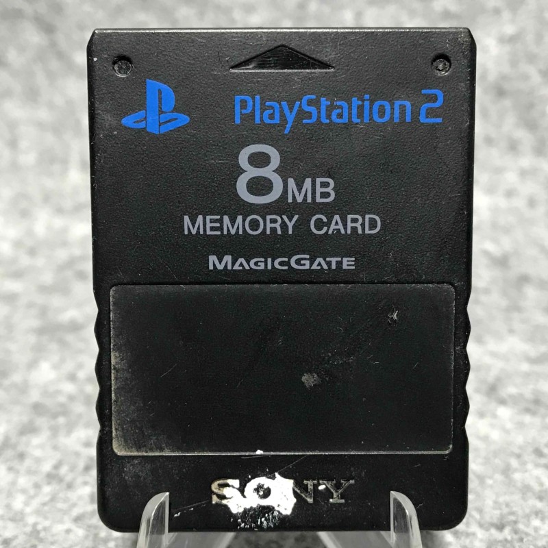 MEMORY CARD OFICIAL NEGRO 8MB SONY PLAYSTATION 2 PS2