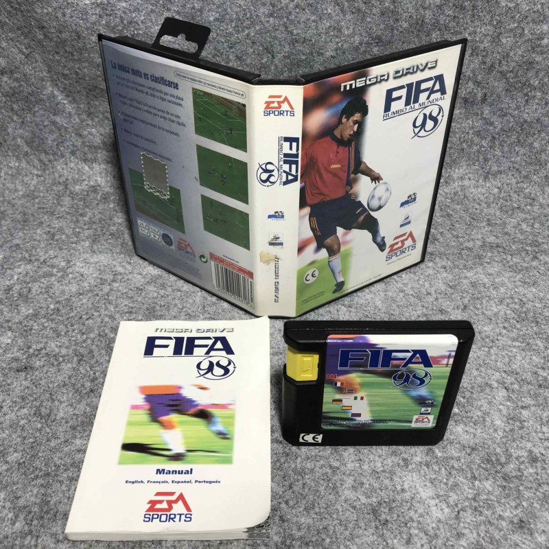 FIFA 98 RUMBO AL MUNDIAL SEGA MEGA DRIVE
