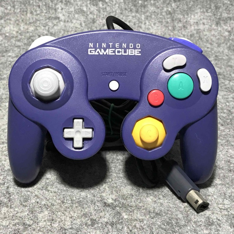 CONTROLLER OFICIAL MORADO INDIGO NINTENDO GAME CUBE