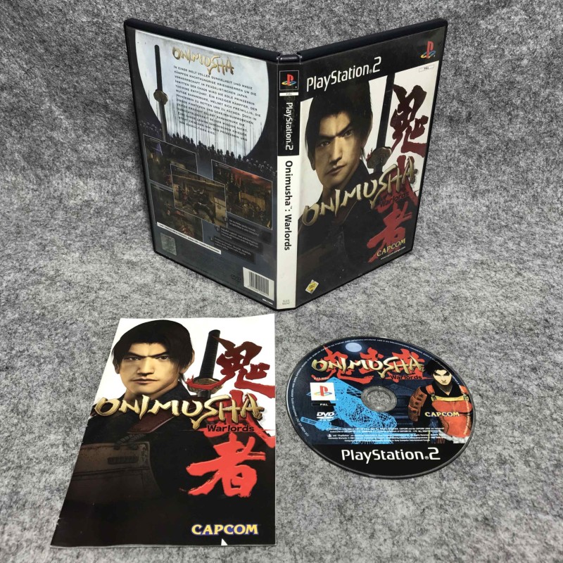 ONIMUSHA WARLORDS SONY PLAYSTATION 2 PS2