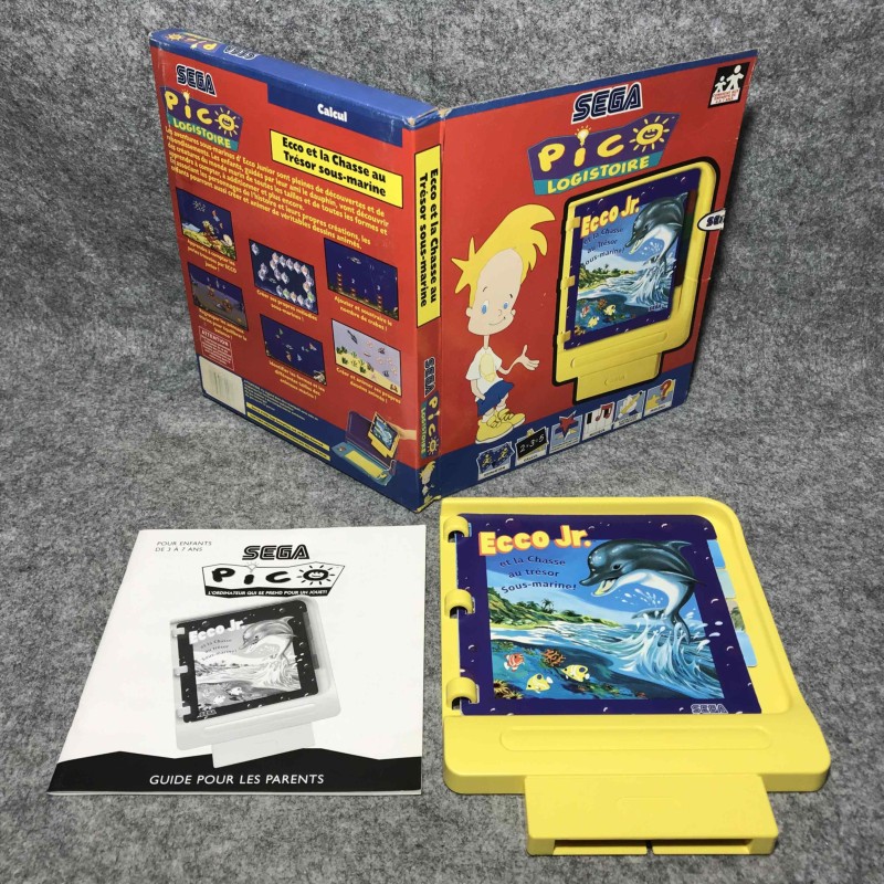 ECCO JR ET LA CHASSE AU TRESOR SOUS MARINE SEGA PICO