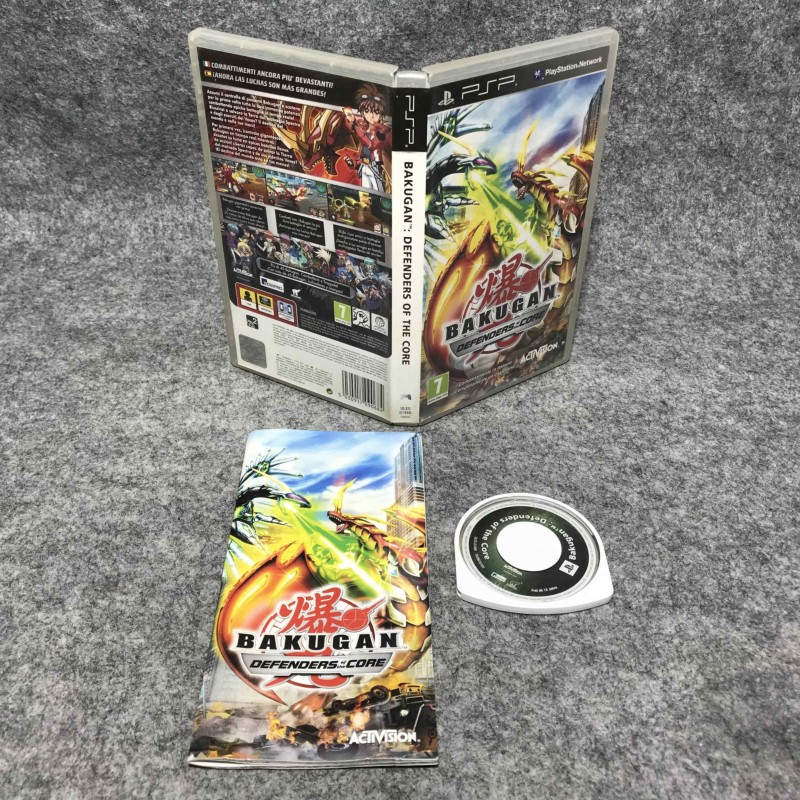BAKUGAN DEFENDERS OF THE CORE SONY PSP