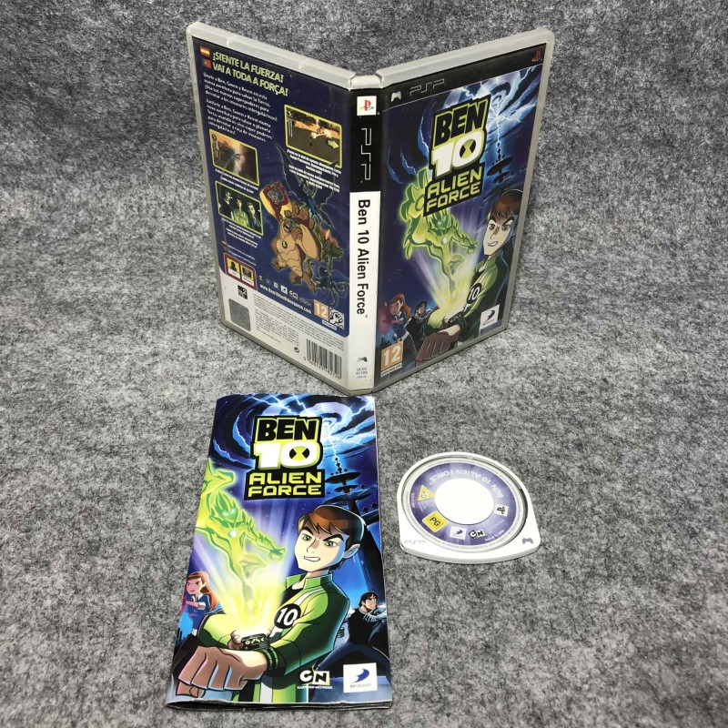 BEN 10 ALIEN FORCE SONY PSP