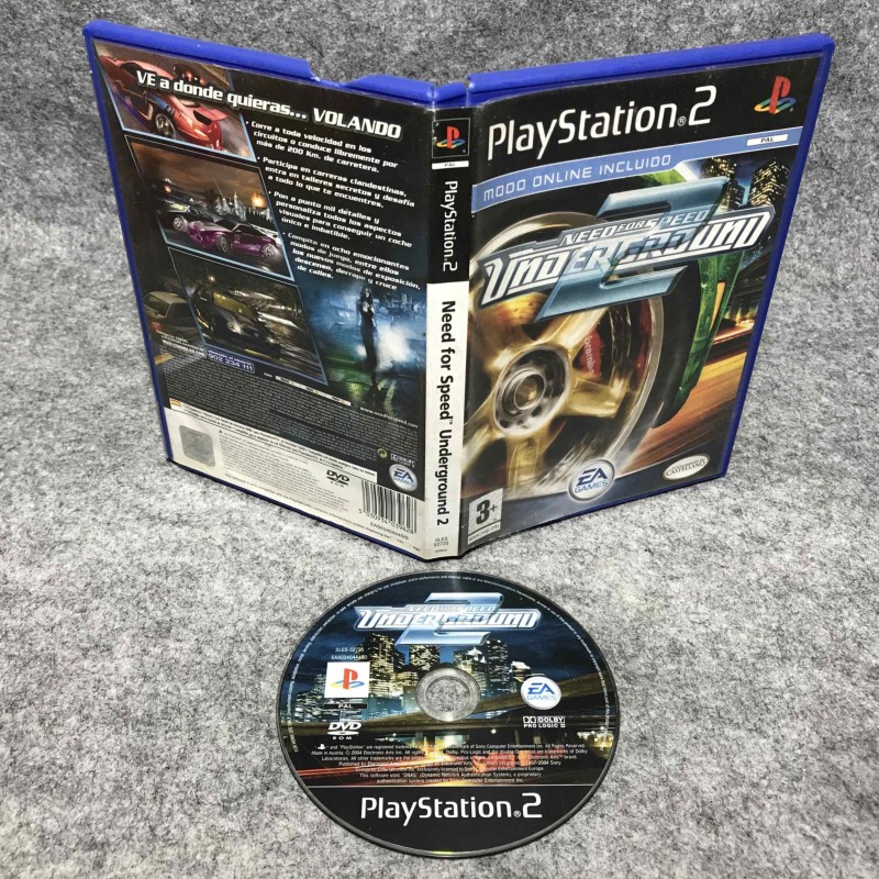 NEED FOR SPEED UNDERGOUND 2 SONY PLAYSTATION 2 PS2