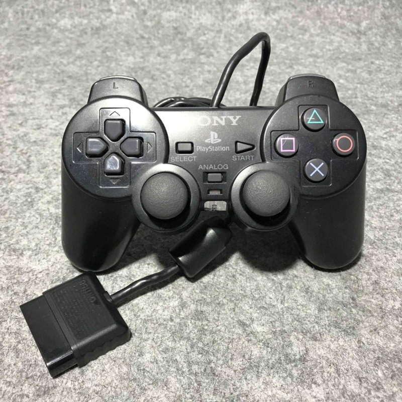 DUALSHOCK 2 SCPH 10010 NEGRO SONY PLAYSTATION 2 PS2