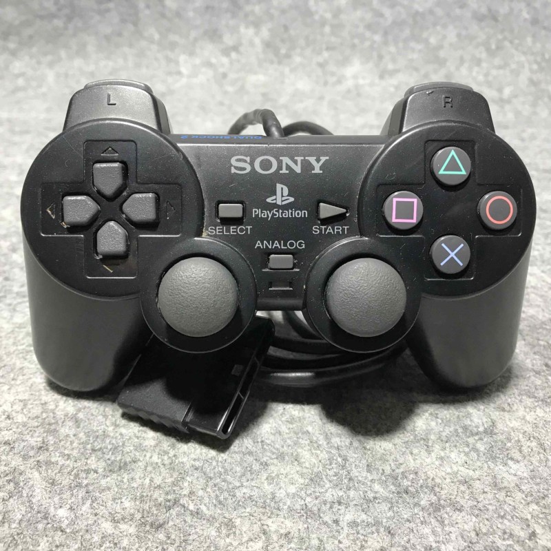 DUALSHOCK 2 SCPH 10010 NEGRO SONY PLAYSTATION 2 PS2