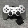 DUALSHOCK 2 SCPH 10010 SILVER SONY PLAYSTATION 2 PS2
