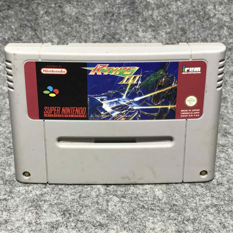R TYPE III SUPER NINTENDO SNES