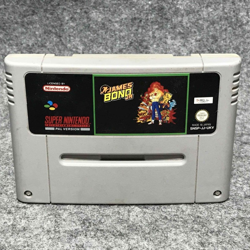 JAMES BOND JR SUPER NINTENDO SNES