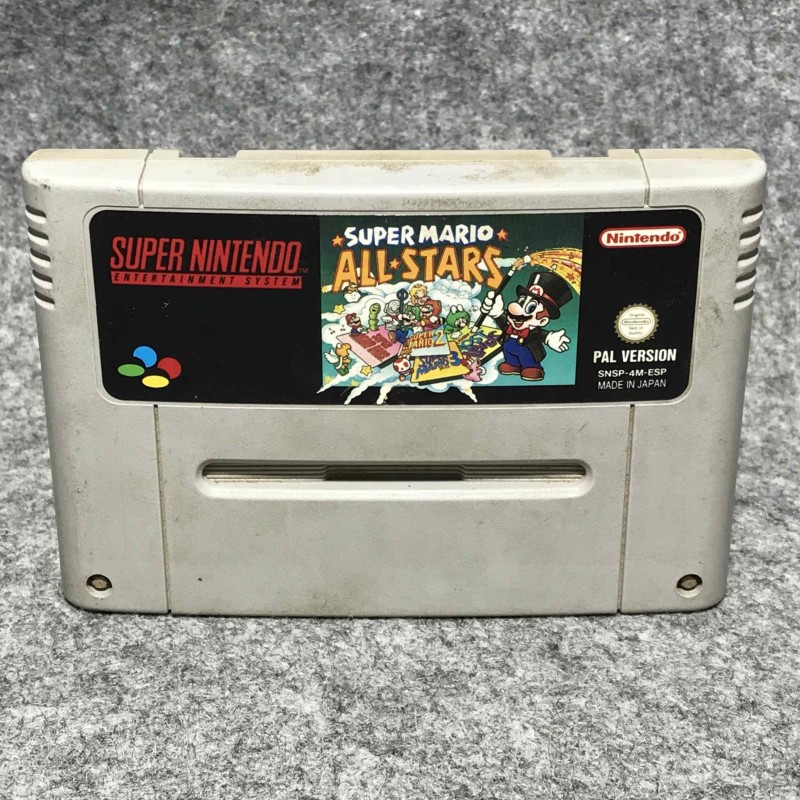 SUPER MARIO ALL STARS SUPER NINTENDO SNES